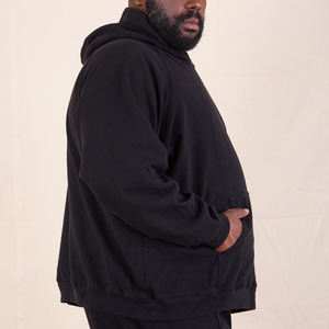 Sudadera con Capucha de Diseño Nuevo, Personalizada con Logotipo, Impresión Digital de Invierno, de Algodón, Manga Larga, Talla Grande, Hombros Caídos, Transpirable, para Hombre - Product Image 5