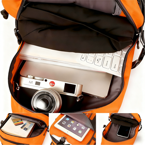 Sublimation Backpack Blank Polyester School Bag Custom Print Travel Laptop Backpack Wholesale Bulk Supply SBP-0042 - Product Image 4