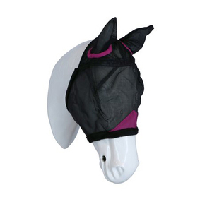Protector Facial de Malla Resistente para Caballos con Protección Cómoda para las Orejas y Protección UV para Montar, Entrenar, Pastorear y Uso en Establos - Product Image 5