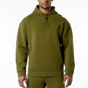 Sudaderas con Capucha para Hombre, Corte Holgado, Tela de Rizo, 100% Algodón, Sudaderas de Otoño, Impresión Puff, Bordado Personalizable - Product Image 5