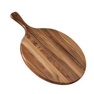 Planche à découper en bois, idéale pour offrir en cadeau lors de la nouvelle construction d'une maison, grâce à la beauté de la fabrication artisanale par Blossom Craft India. - Product Image 3