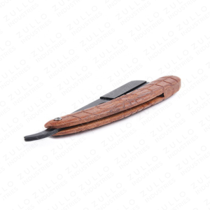 Navaja de Afeitar Recta de Acero Inoxidable de la Mejor Calidad, Mango de Madera, Tornillo Ajustable, Cuchilla Única, Herramienta de Afeitado para Barbería, OEM - Product Image 5
