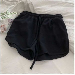 Shorts de Verano Personalizados para Mujer, Cintura Alta, Colores Sólidos, Secado Rápido, Ajuste Ceñido, Cintura Elástica, Cómodos, Nueva Moda, Gran Venta - Product Image 1