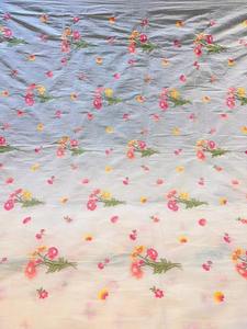 Tissu en Chiffon Brodé Malty Dobby 100% Polyester Respirant Écologique pour Mariage, Couleurs Personnalisées, Fournisseur Textile Export - Product Image 4