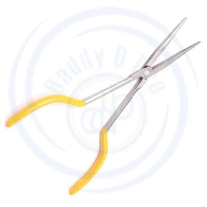 คีมปากแหลมยาวตรงได้รับการรับรอง CE ISO เครื่องมือผ่าตัดขนาดเล็กทำจากสเตนเลสสตีลสำหรับขั้นตอนการผ่าตัดที่แม่นยำ - Product Image 4