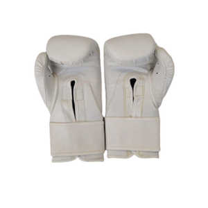 Guantes de Boxeo de Cuero de Color Personalizado Profesional, Material PU, Logotipo Personalizado, Transpirables, Absorbentes de Humedad, Cierre de Gancho y Bucle - Product Image 3