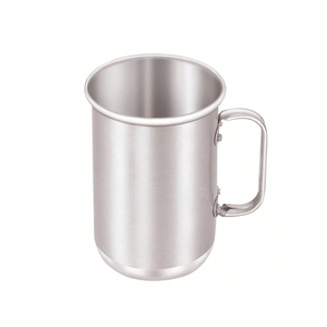 Gobelet en acier inoxydable martelé avec poignée en laiton doré, gobelet à bière en métal de qualité supérieure, logo personnalisé pour bars, hôtels et maison - Product Image 2