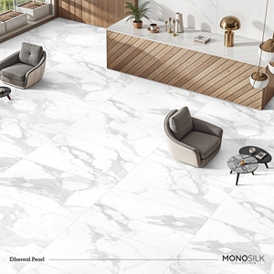 600x600mm/600x1200mm White Full Body Porcelain Tile Matt Rustic Tile for Indoor and Outdoor Floor and Wall Tile - Product Image 4