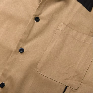 Chemise de bowling décontractée rétro pour homme à manches courtes, boutonnée, personnalisable avec logo, chemises de bowling pour homme - Product Image 4