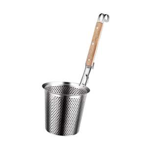 Panier égouttoir à nouilles en acier inoxydable de style traditionnel, utilisé dans les restaurants asiatiques et les magasins de nouilles dans le monde entier - Product Image 6