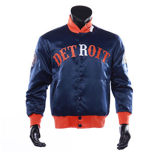 Veste universitaire en satin pour homme, nouvelle collection, style tendance, haute qualité, logo brodé personnalisé, confortable et chauffante, vente en gros. - Product Image 1