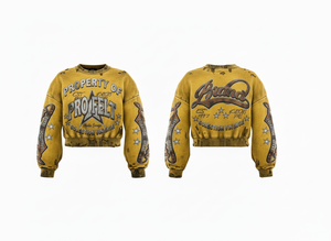 Camiseta de manga larga ligera para hombre, 100% algodón, diseño de logotipo personalizado, estilo streetwear informal, hip hop, con efecto desgastado. - Product Image 6