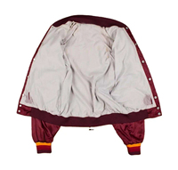 Nueva Chaqueta Bomber de Invierno al por Mayor con Bordado Personalizado en la Parte Delantera, 100% Satén, para Hombre y Mujer, de Alta Calidad, Ecológica y Estilo Urbano
