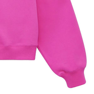 Women Winter Long Oversized Crew Neck Heavy Cotton Warm Quick Dry Sweatshirt Cozy <b>Brushed</b> Fleece Relaxed Anti-pilling Solid - Product Image 6