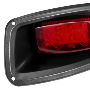 Kit Luci LED 12V ad Alta Luminosità per Golf Cart, Include Faro Anteriore, Fanale Posteriore, Cablaggio, Interruttore, Alloggiamento in ABS, Kit di Retrofit Zip - Product Image 4