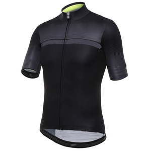 Maillot de Ciclismo para Hombre, Manga Corta, Negro, Blanco y Azul, Diseño de Rayas Diagonales, Panel de Malla Transpirable, Secado Rápido, Antibacteriano, Poliéster - Product Image 6
