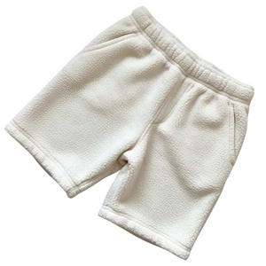 Nouveau design personnalisé Meilleur prix 380-430 GSM Short en coton polaire Jogger Suit pour hommes/femmes short de couleur unie pour hommes/femmes - Product Image 2