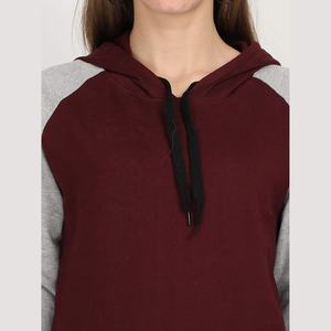 Sudadera con Capucha para Mujer, Invierno, 475 GSM, Felpa de Algodón, Suave y Gruesa, Estilo Casual Urbano, Proveedor de Fábrica con Etiqueta Privada OEM - Product Image 3