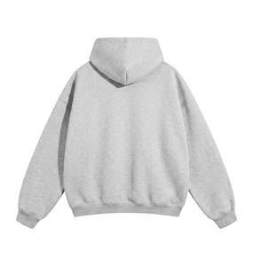 Sweat à capuche pour homme grande taille, pull en molleton à épaules tombantes, sweat à capuche surdimensionné épais, fabricant de vêtements en marque privée - Product Image 4