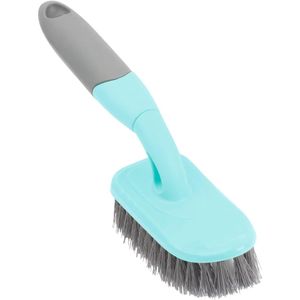 Spazzola per Pulizia Doccia Ergonomica con Manico da 9 Pollici, Spazzola Resistente con Setole Rigide per Bagno - Product Image 1