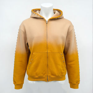 Sudadera con capucha amarilla para hombre, informal, de otoño, de buena calidad y cómoda, de tela de algodón. - Product Image 6