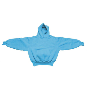 Sudadera con capucha extragrande engrosada OEM al por mayor, sudadera con capucha de estilo casual con hombros caídos para hombre, sudadera con capucha de forro polar con estampado de burbujas personalizado - Product Image 2