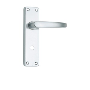Poignée de porte à levier rectangulaire en acier inoxydable de style industriel moderne pour les portes intérieures/extérieures de cuisine, chambre, salle de bain et salon - Product Image 6