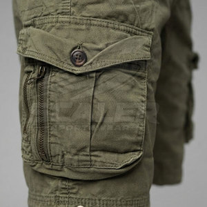 Nuevos Pantalones Cortos Cargo Ligeros, Sólidos, Personalizados, Casuales, Transpirables, de Secado Rápido, de Poliéster/Algodón, de Cintura Media, para Hombre, para Viajes, Senderismo y Actividades al Aire Libre - Product Image 6