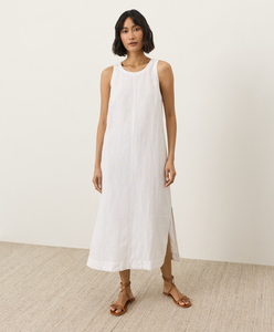 Robe midi moulante sans manches pour femme, décontractée, coupe crayon, ajustée, lavable, écologique, taille haute, pour l'été – Vente en gros - Product Image 1
