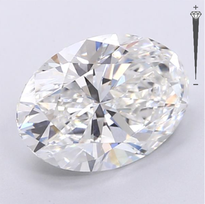 Diamante Cultivado en Laboratorio con Certificación IGI, Corte Oval Brillante de 4.22 CT, Color E, Claridad VVS1, CVD LG 771660172, ROYAL GEMS, Super Joyería - Product Image 3