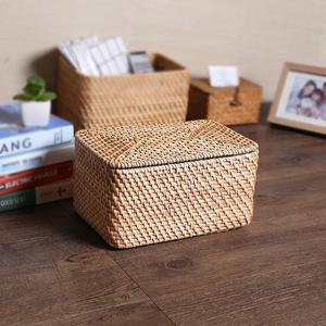 การตกแต่งกล่องหวายนําเข้าที่ใช้กันอย่างแพร่หลายมากที่สุดมาจากการตกแต่งบ้านโบราณที่ทําด้วยมือของเวียดนาม - Product Image 4