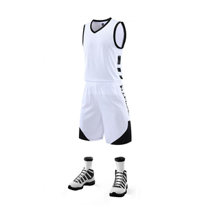 Ensembles de maillots de basket-ball réversibles pour jeunes, prix raisonnable, logo personnalisable, tailles XS à 5XL, vêtements de sport - Product Image 2