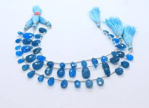 Cuentas de Apatita Azul Cielo Natural AAA, Forma de Pera Facetada, Cuentas de Apatita Azul Claro Facetadas, 7x11 MM, Cuentas de Apatita Azul Cielo en Forma de Pera - Product Image 3