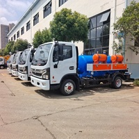 Camion-citerne d'eau de pulvérisation DongFeng avec camion-citerne d'eau potable alimenté pour les fermes