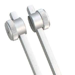 Diapason médical en alliage d'aluminium à 128 fréquences, alimentation manuelle, garantie 5 ans, pour cliniques, kits chirurgicaux à vendre - Product Image 2