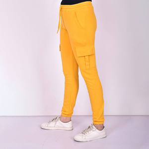 Pantalones Cargo de Invierno para Mujer con Logotipo Personalizado, Cintura Alta, Estilo Urbano, Múltiples Bolsillos, Ecológicos, Diseño Sólido - Product Image 3