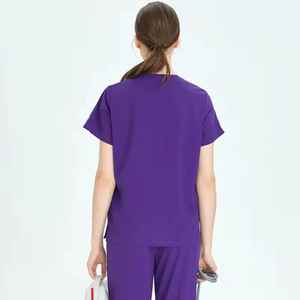 Tenues Médicales 2025 en Polyester, Rayonne et Spandex pour Hôpitaux : Blouses et Uniformes pour Médecins, Pharmaciens et Infirmières (Vente en Gros Usine) - Product Image 2