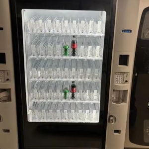 Distributeur automatique Bemax 4 45, système complet d'occasion en état de marche, NAYAX + monnayeur, écran LCD, compresseur carré, système PDV - Product Image 1