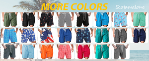 Wholesale Custom Logo <b>Men</b> Casual Shorts Quick Dry Red Beach Board Shorts Lightweight Summer Swim <b>Trunks</b> Elastic Waist Sports - Product Image 5