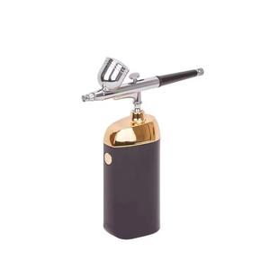 Compresor de Aerógrafo Portátil con Batería, Boquilla de 0.3mm, Alimentación por Gravedad, Velocidad Ajustable, Recargable por USB, Herramienta de Maquillaje - Product Image 1