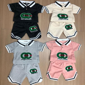 Ropa infantil al por mayor de alta calidad, conjuntos de moda para bebés, vestidos, blusas y pantalones, colección en stock, hecho en Bangladesh. - Product Image 2