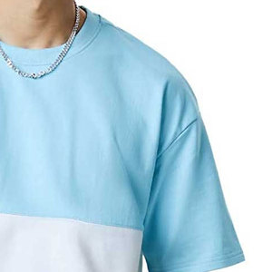 เสื้อยืดทรงหลวมสบายๆ แฟชั่นสำหรับผู้ชาย ผ้าฝ้าย 100% ปรับขนาดได้ ระบายอากาศได้ดี แห้งเร็ว - Product Image 6