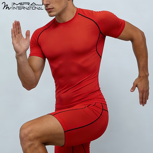Conjunto Deportivo de Compresión de Alto Rendimiento para Hombre, Ropa Interior Duradera para Entrenamiento, CrossFit y Estilo de Vida Atlético - Product Image 6