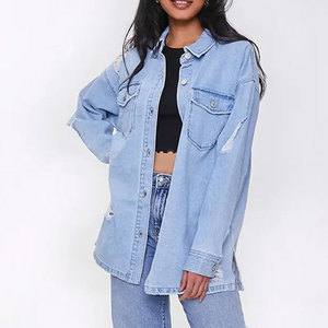 Women's Winter Denim Bomber Jacket <b>Fur</b> Trim Hood Cuffs Cotton Polyester Full Sleeve Regular Style <b>Leopard</b> Print Casual - Product Image 3