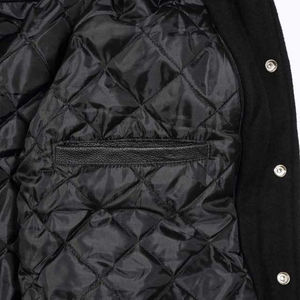 <b>Men's</b> High Street Style Winter Varsity <b>Jacket</b> 100% Polyester Satin High Quality College <b>Baseball</b> Satin <b>Jacket</b> <b>for</b> <b>Men</b> - Product Image 5