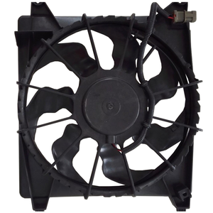 Nouvelle innovation : ventilateur de condenseur 12V à couple élevé avec pale plate réversible pour HYUNDAI GRAND STAREX 2009~2013 OE # 25380-4H100 - Product Image 1