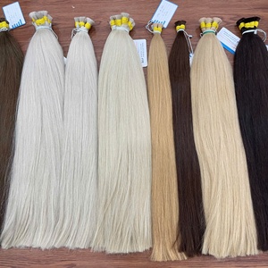 Paquetes de peluquería a granel de color sin procesar hasta 100% extensiones de cabello humano de Mujeres de montaña vietnamitas - Product Image 1