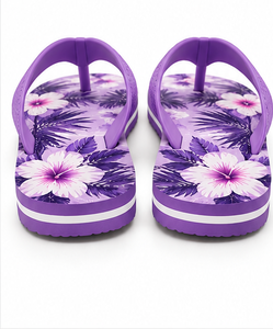 Sandalias de Playa para Mujer, Diseño Floral, para Verano, Uso Casual al Aire Libre, Cómodas y Antideslizantes, Suministro de Fábrica - Product Image 4