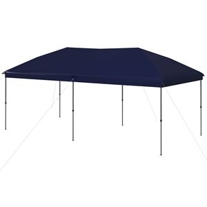 10FT X 19FT Easy up Steel Frame Pop up <b>Tent</b> 3-Level Adjustable Event Party <b>Canopy</b> with Carrying Bag - Product Image 1