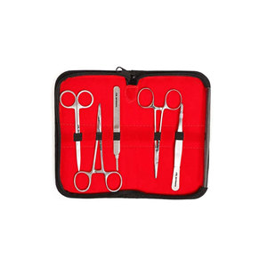 Instruments de suture chirurgicale professionnels, kit de suture de premier choix, mannequin pour la formation des étudiants en médecine, ensemble en acier inoxydable réutilisable - Product Image 4